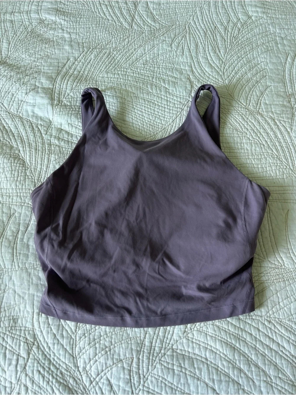 lululemon athletica High-Neck Crop Tank - Purple
